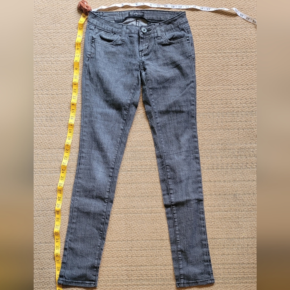 Zdazzled Dark Gray Skinny Jeans